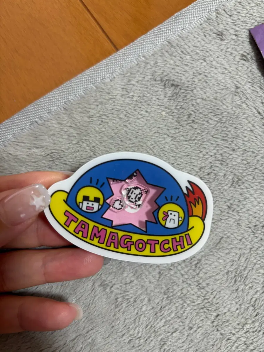 오야지치/ 다마고치 샤카샤카 집게 클립 가챠