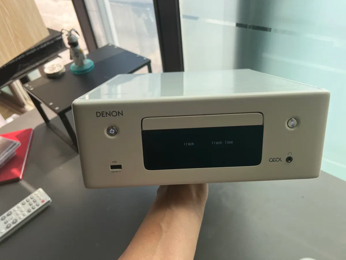 데논 CEOL RCD-N12DAB 화이트 CD 리시버