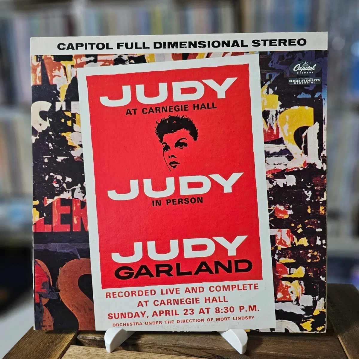 (미국반, 2LP, 주디 갈런드 라이브 앨범) Judy Garland At Carnegie Hall 2LP