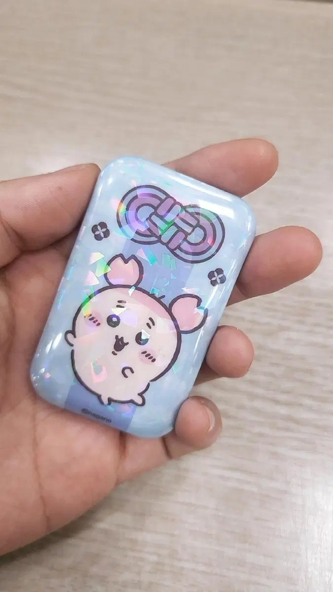 먼작귀 치이카와 오마모리 캔뱃지 [카니]