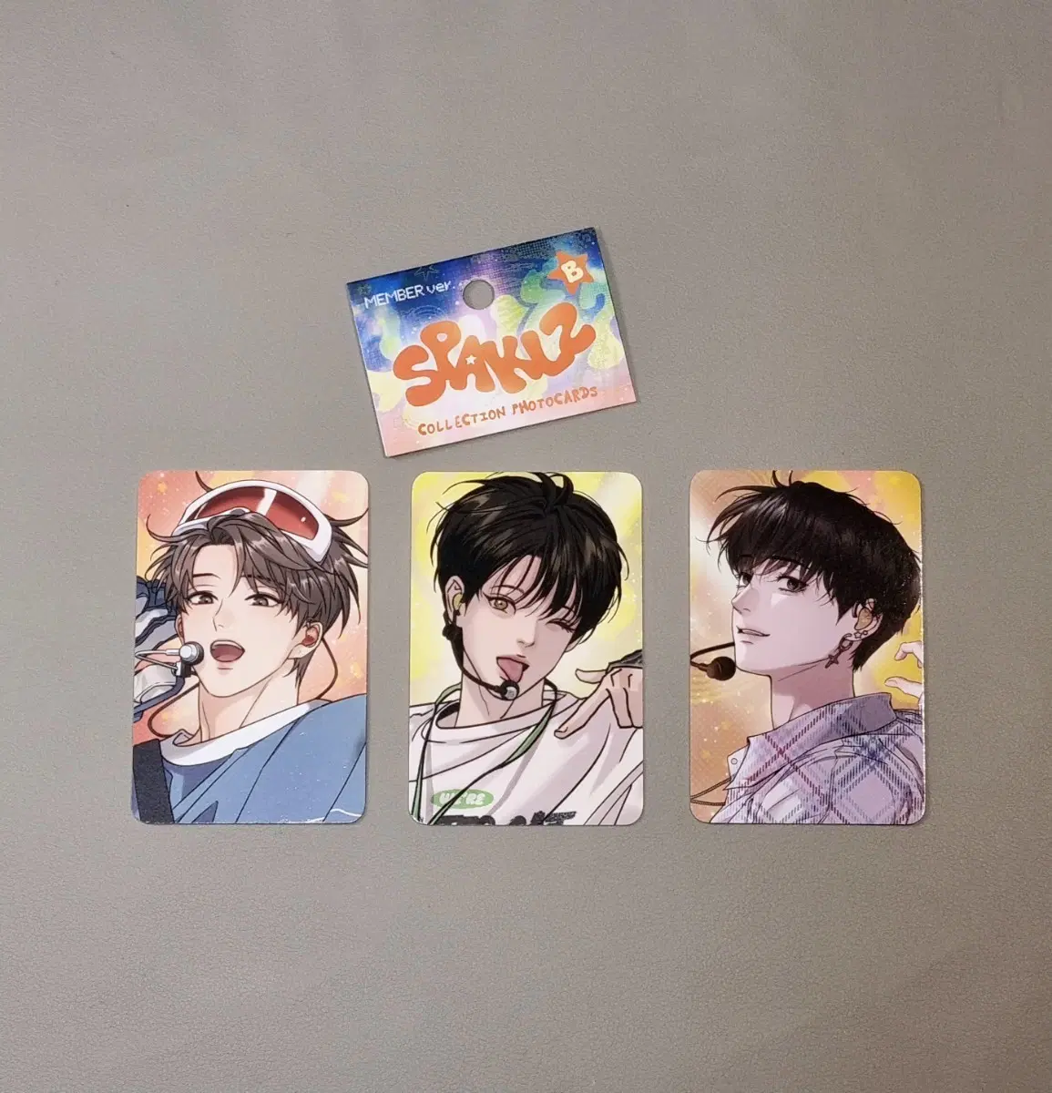 SPAKLZ ver.B 컬렉션 포토카드 일괄 양도