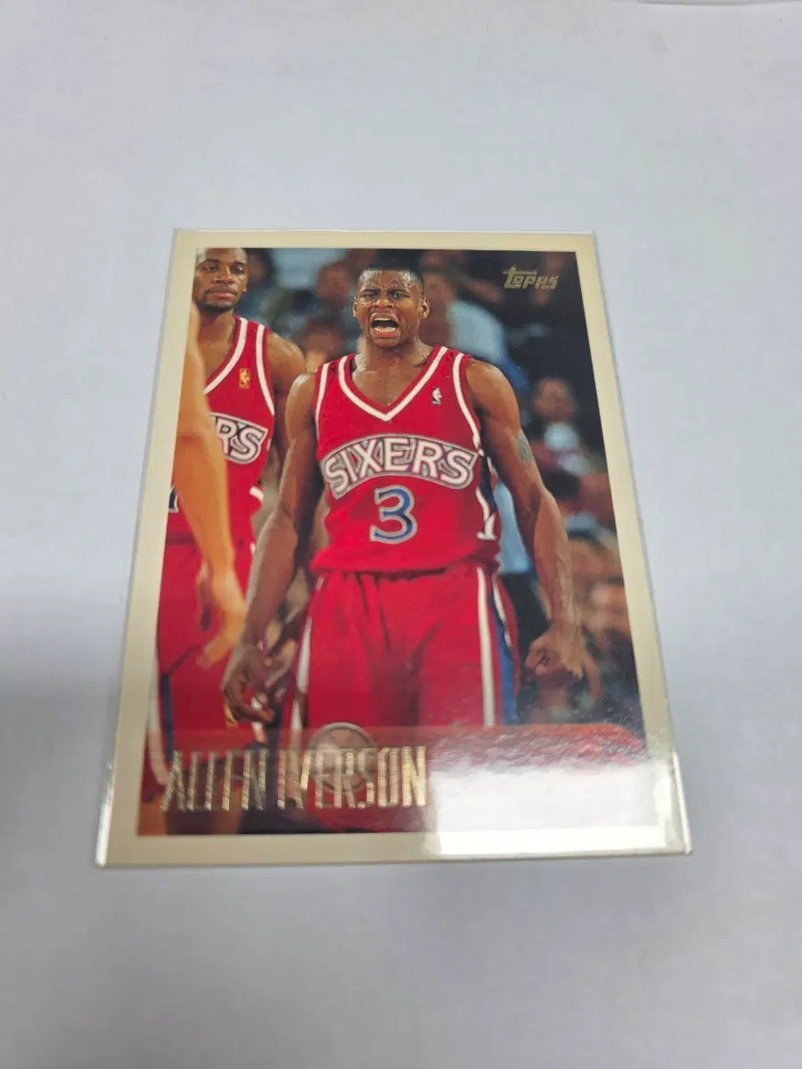 topps allen iverson 171 1996-97 rookie