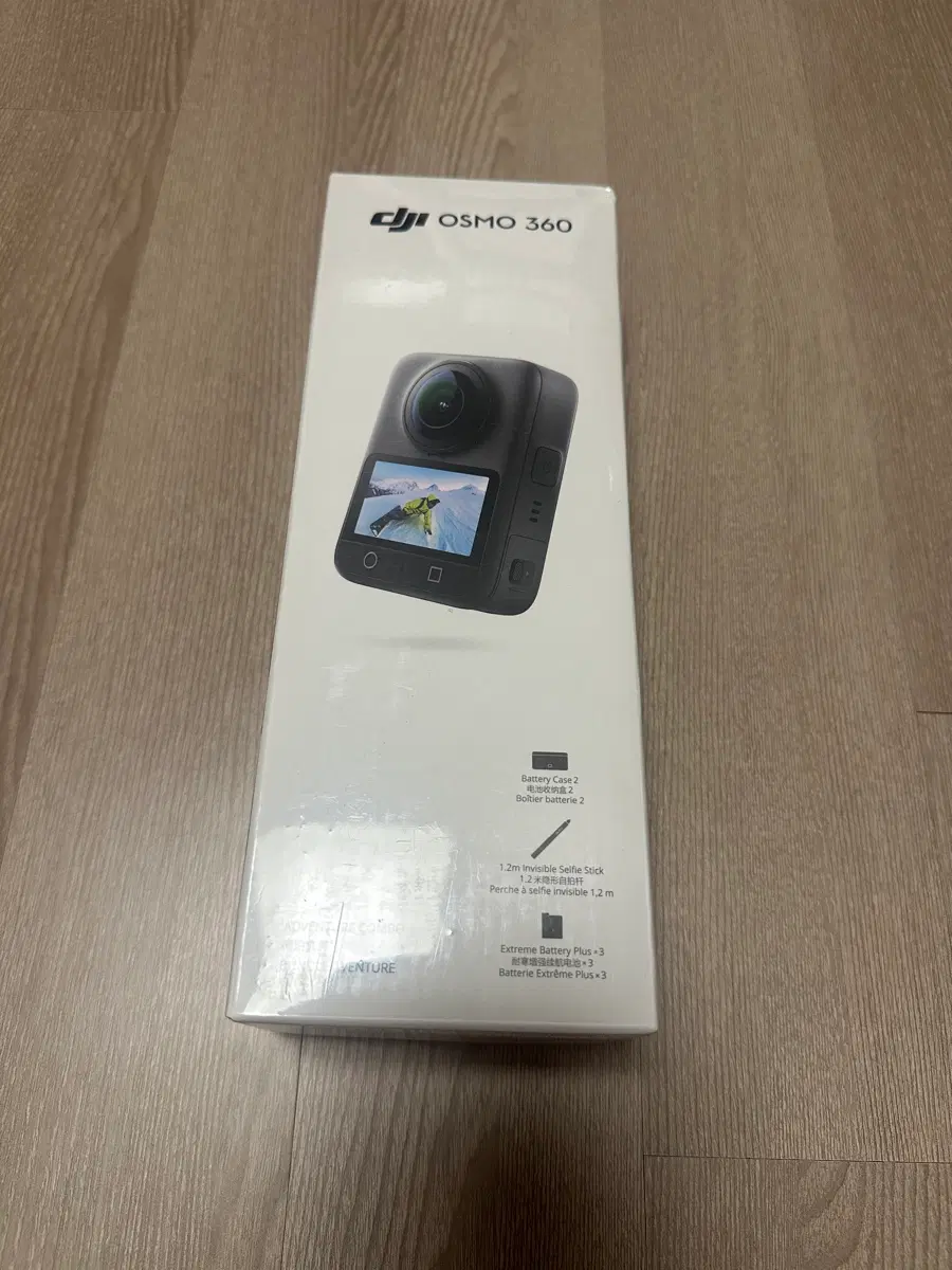 (미개봉) DJI 오즈모 360 어드벤처 콤보 + 베터리 연장 로드