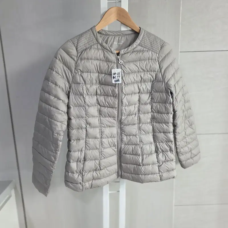 올리비아로렌 경량 패딩 점퍼 라이트 그레이