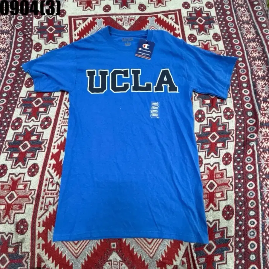 챔피온 UCLA 반팔 티셔츠 블루 s 9/4