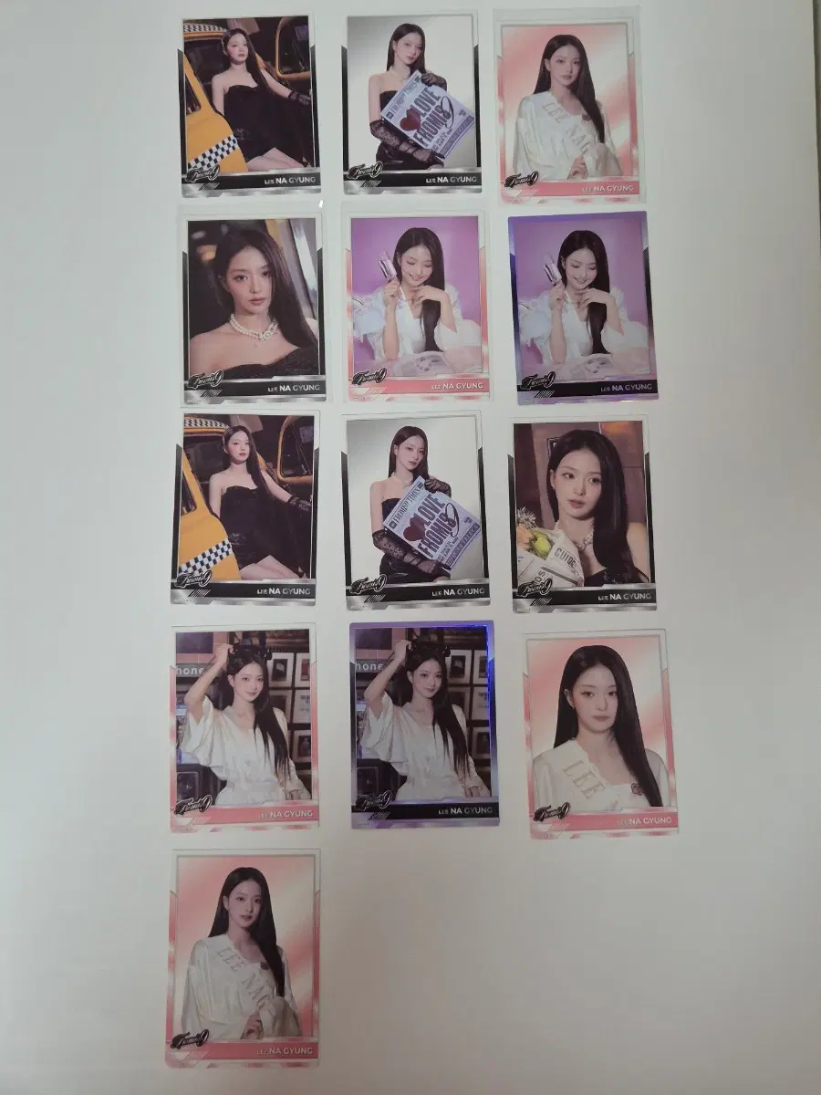 프로미스나인 테레카 이나경 카드 13장 일괄 판매