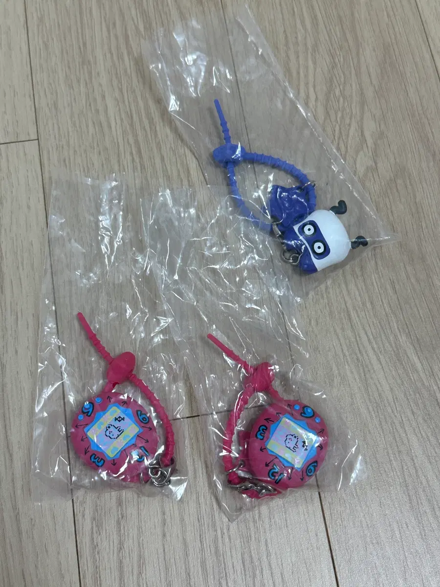 다마고치 가챠 키링