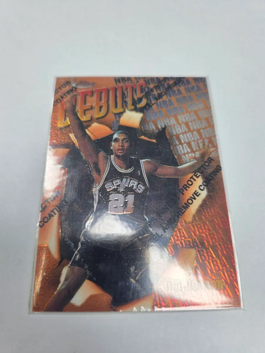 finest tim duncan 101 1997-98 topps rookie