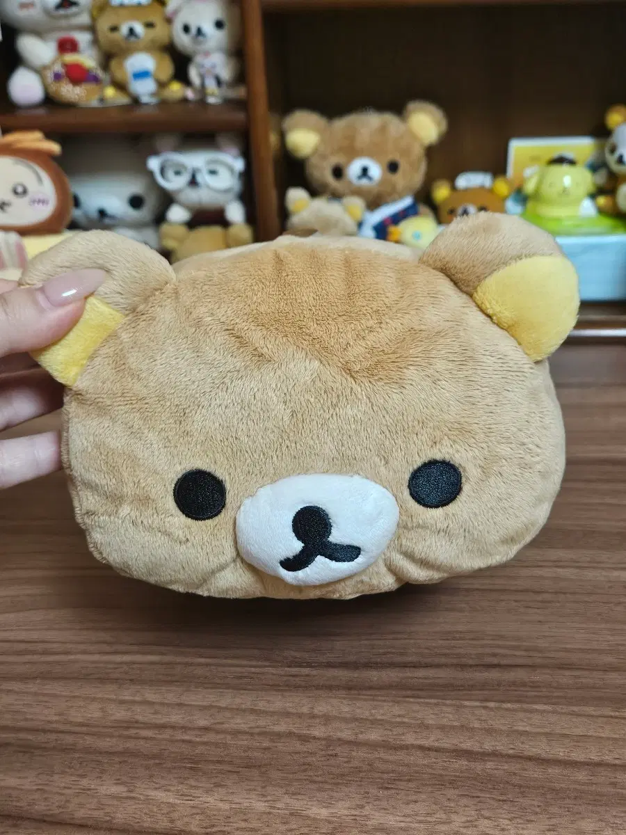 고전 리락쿠마 미니 쿠션