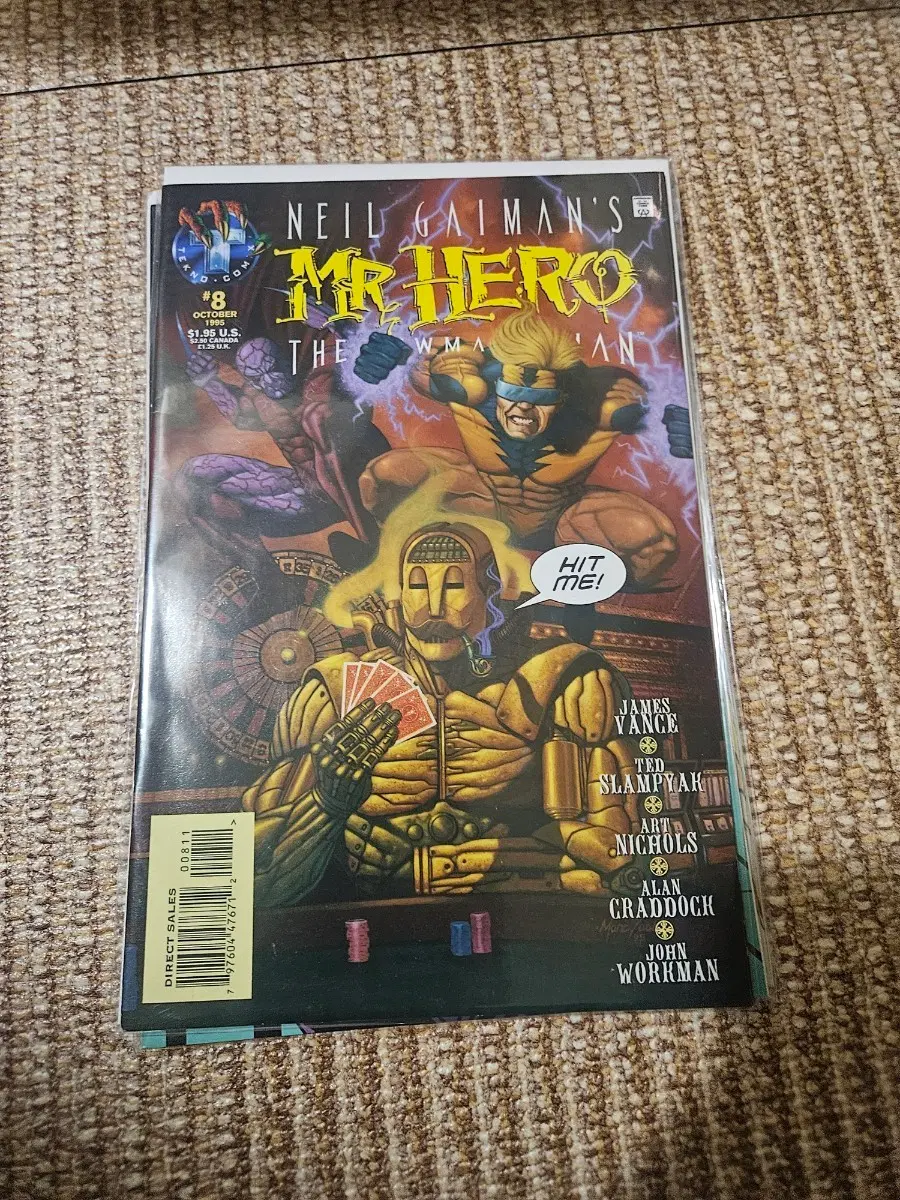 인디 / M / Neil Gaiman's Mr. Hero: The Newmatic Man #8