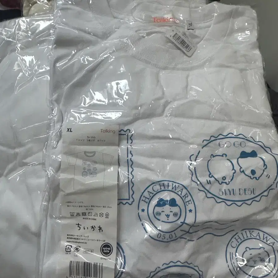 치이카와 티셔츠 XL,2XL
