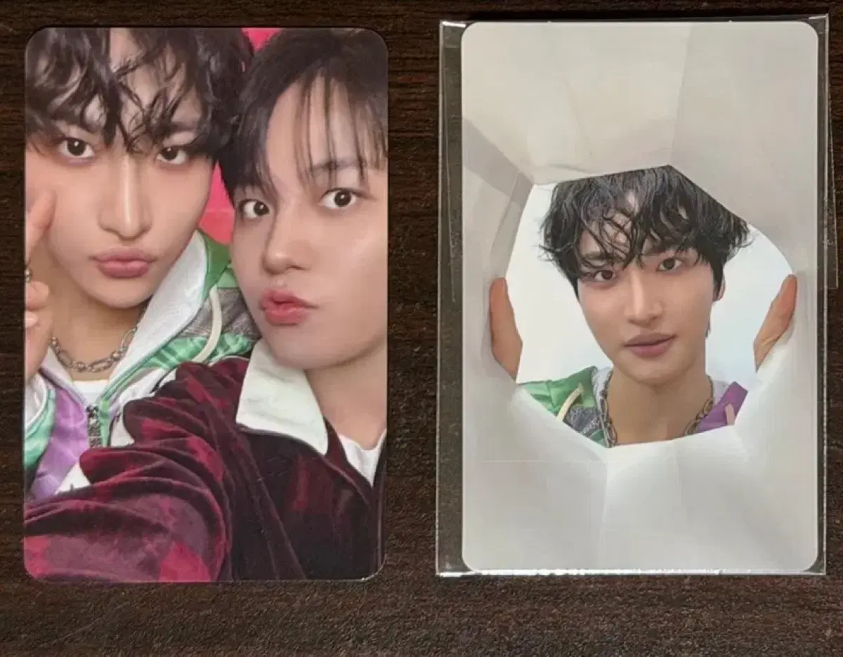 에이티즈 성화 종호 맏막즈 애니티즈 인 컬러 포카