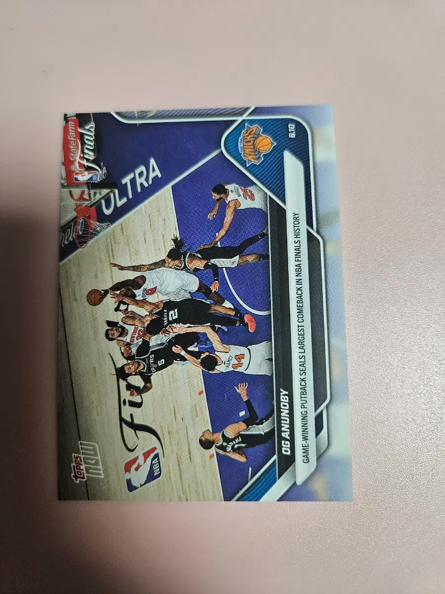 NBA)오지 아누노비 2026 Topps Now 파이널 위닝샷 기념