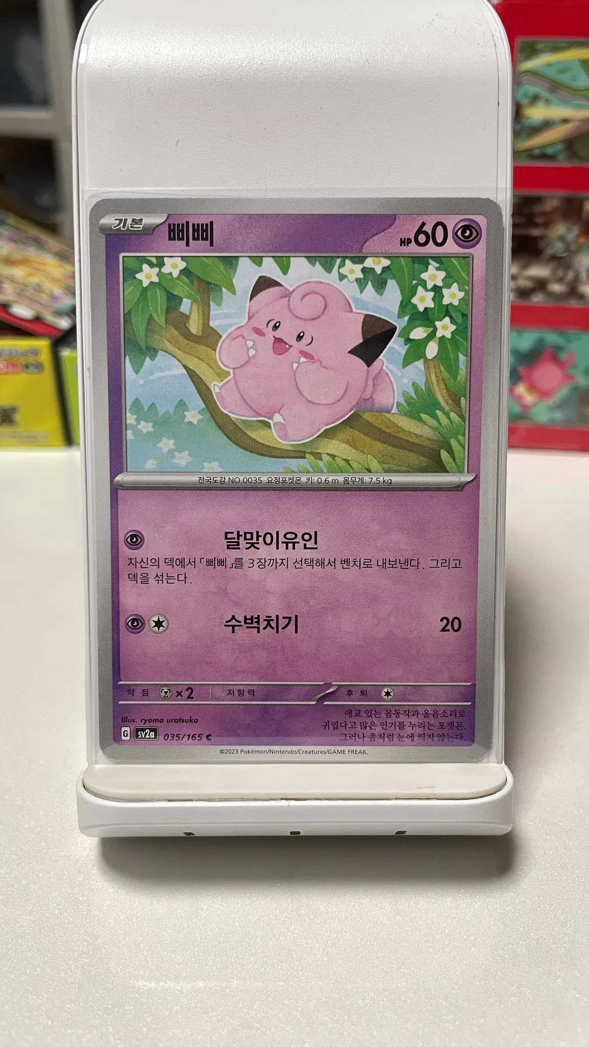 포켓몬카드 삐삐 151 C (한글판)