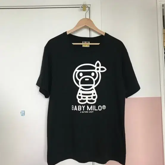 베이프 베이비마일로 해적 반팔티