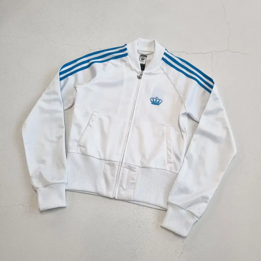 아디다스 미시엘리엇 화이트 트랙탑 져지 - 90  ADIDAS 트레이닝 자켓
