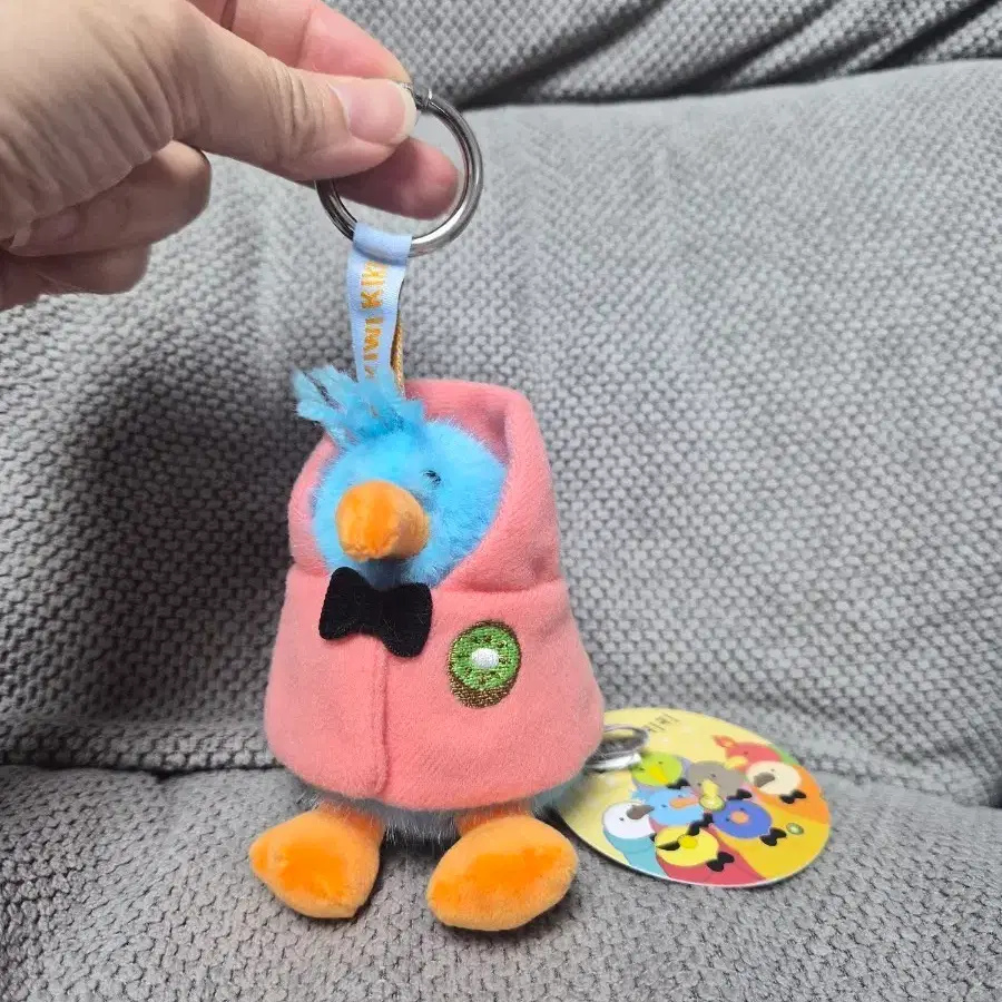 망토 과즙키위새키키 하늘 키키 8cm 인형키링