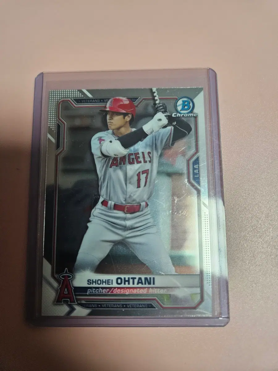 오타니 2021 Bowman Chrome