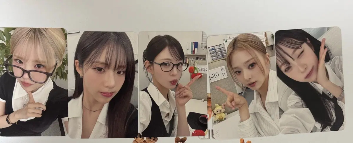 프로미스나인 퍼스트뮤직 대면 a.ver 미공포 포카 판매 양도