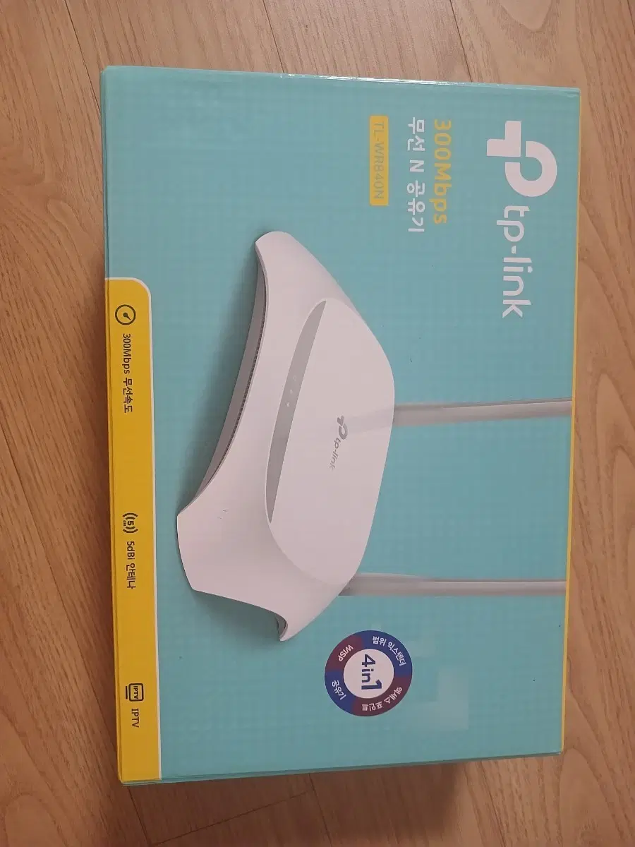 TP-Link TL-WR840N 무선 N 공유기 300Mbps