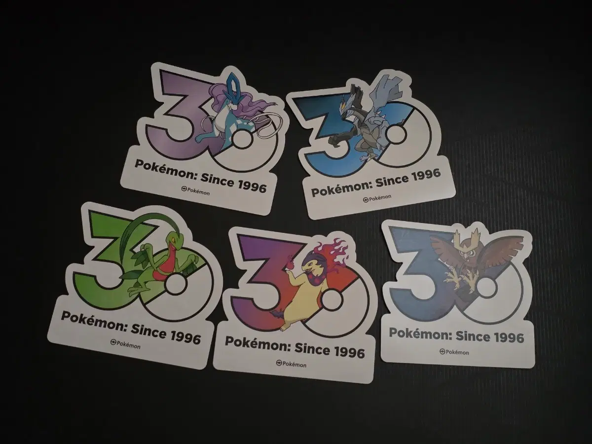 포켓몬 30주년 스티커 개별 판매