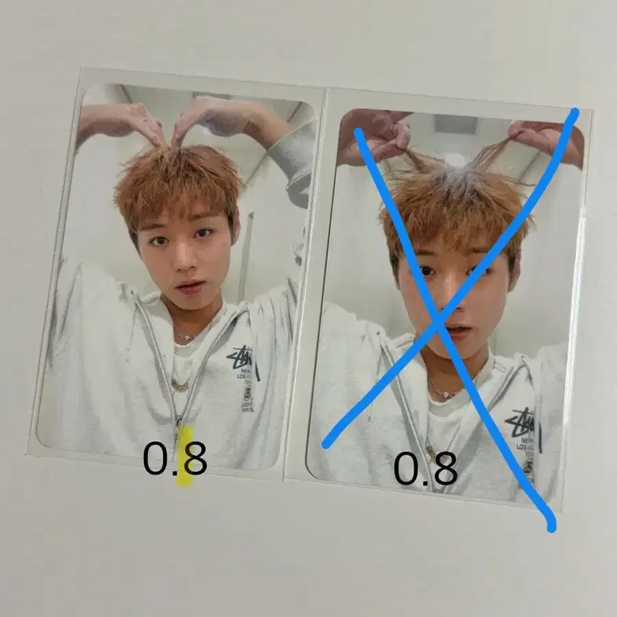 박지훈 팬콘 굿즈 포카