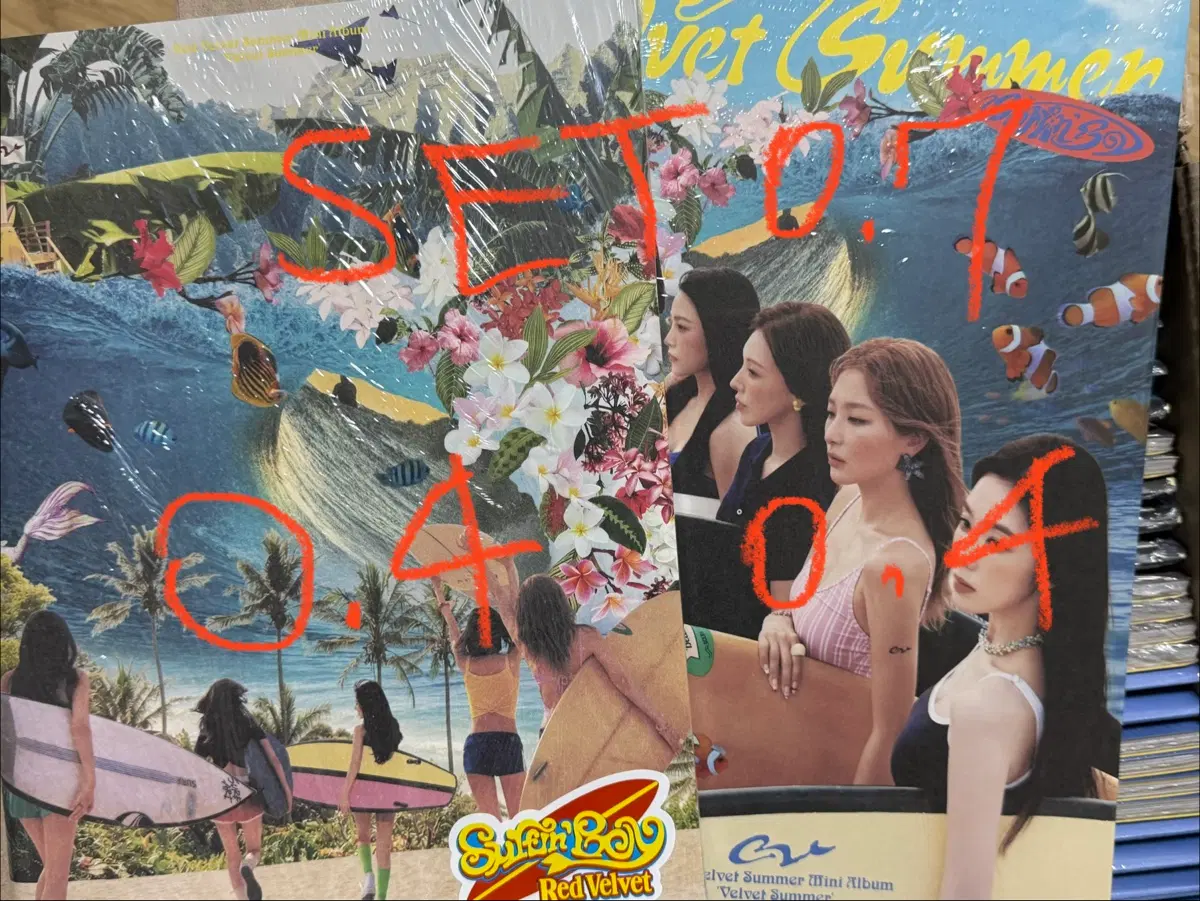 레드벨벳 surfin' boy 서핀보이 미개봉 앨범