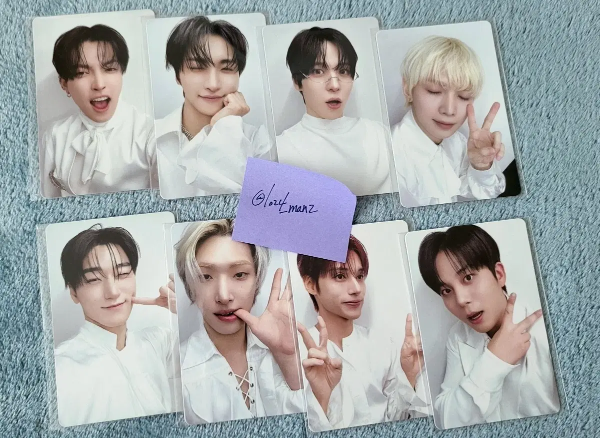 ATEEZ ANITEEZ IN Deja Vu pop-up 10k benefit pc set ot8 에이티즈 애니티즈 데자부 팝업 10만원 포토카드 포카 세트