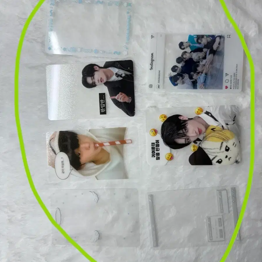 제베원 앤더블 포카홀더 키링