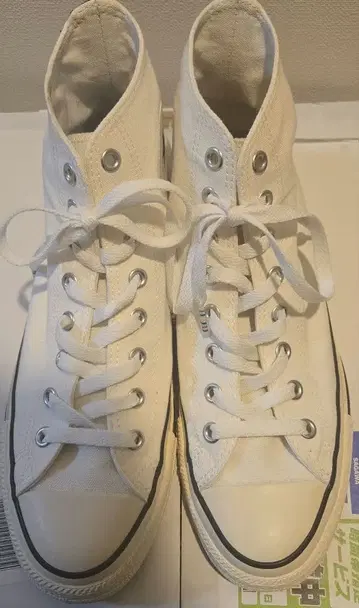 Converse x Paul Smith 올스타 하이컷 화이트