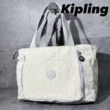 [Kipling] 키플링 토트백 아이보리 다중 수납 경량