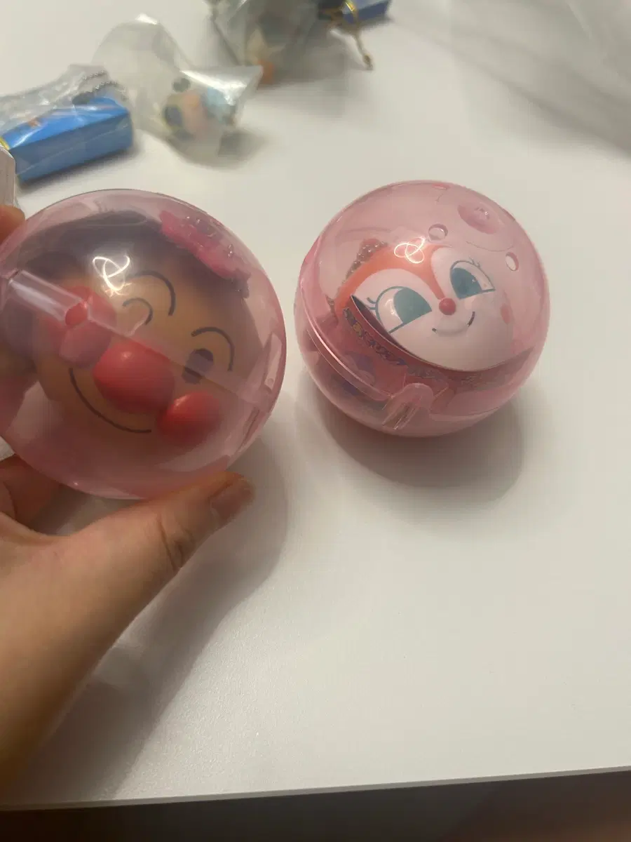 2종)호빵맨 장난감 가챠 짤랑이 키덜트
