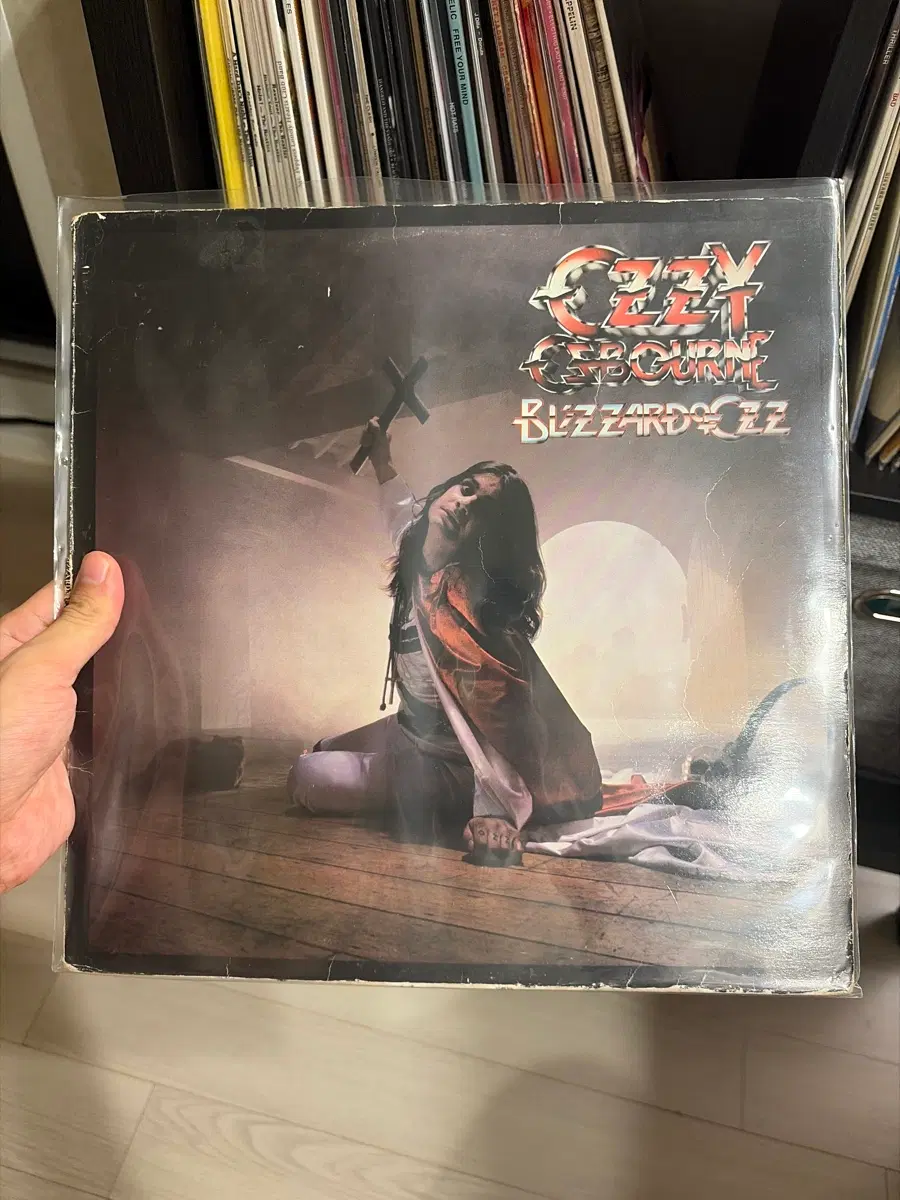 오지 오스본 Blizzard Of Ozz LP 영국초판