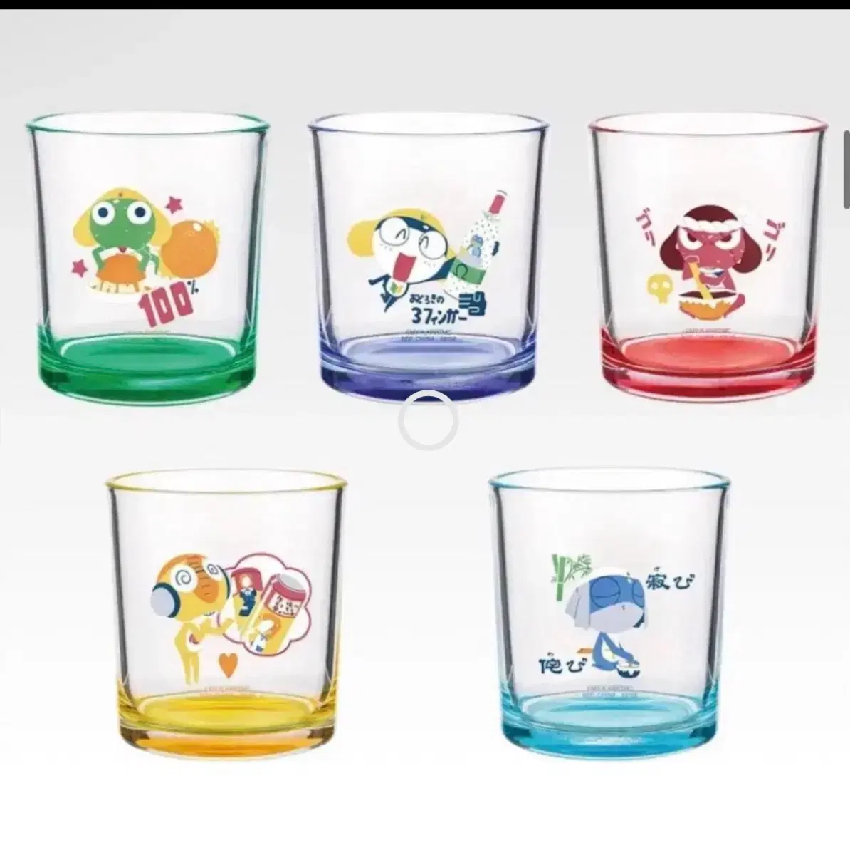 택포 4.5 케로로 G상 컵 3개
