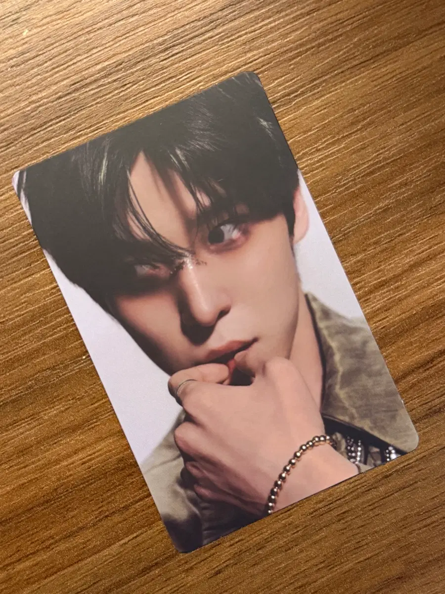 에이티즈 골든아워5 포카앨범 윤호 포카
