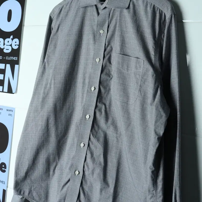 (L-XL) 폴로 랄프로렌 셔츠 남방 USA 글렌체크 아메카지-H38637