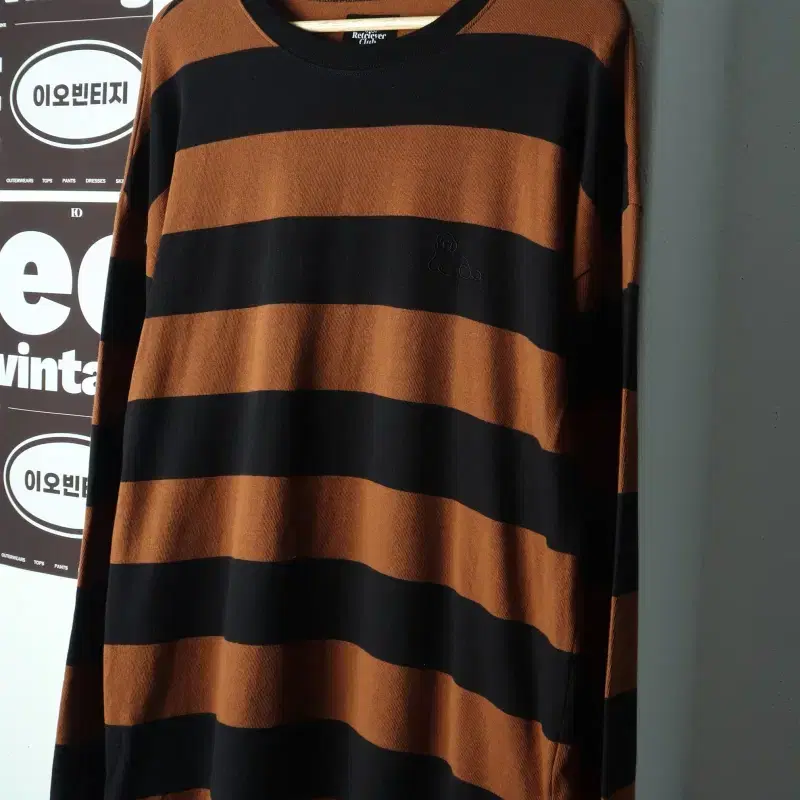 (M-2XL) 리트리버클럽 긴팔티셔츠 Y2K 쭉티 시티보이-H38539