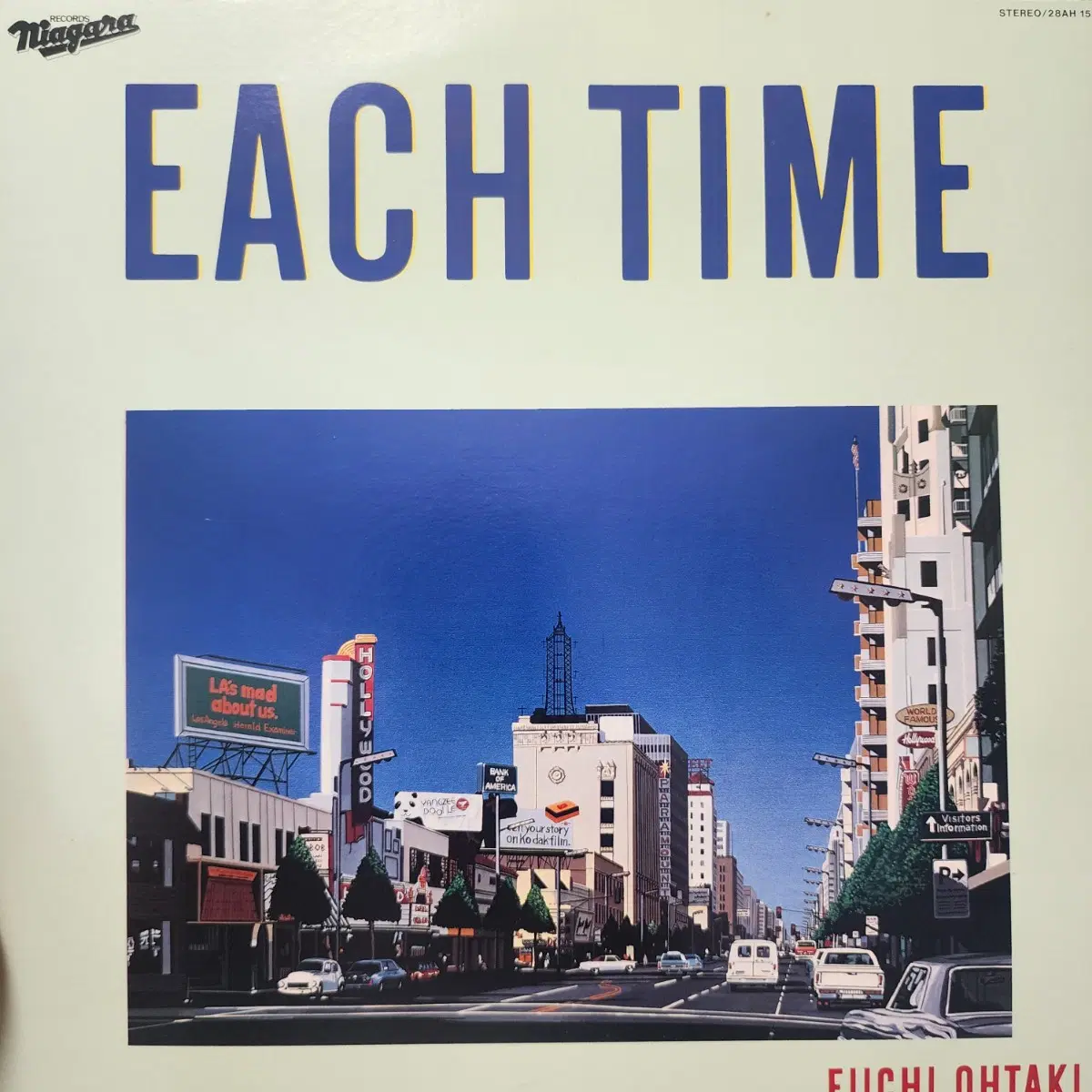 시티팝 명반 오타키 에이이치 Eiichi Ohtaki EACH TIME LP