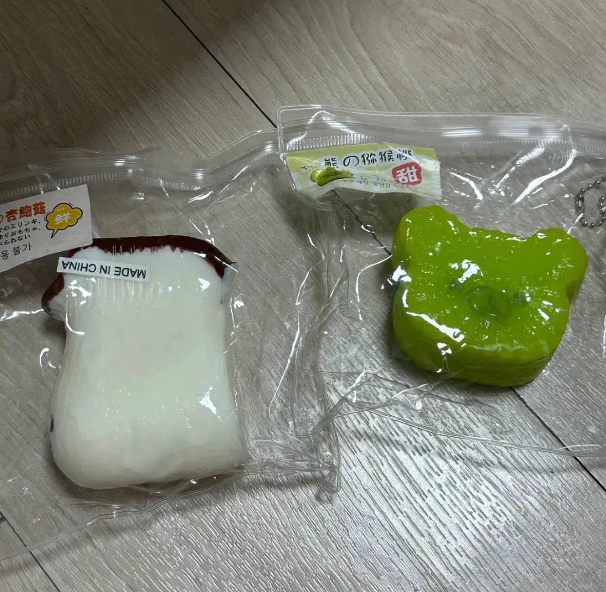 리락쿠마 키위 , 새송이버섯 말랑이
