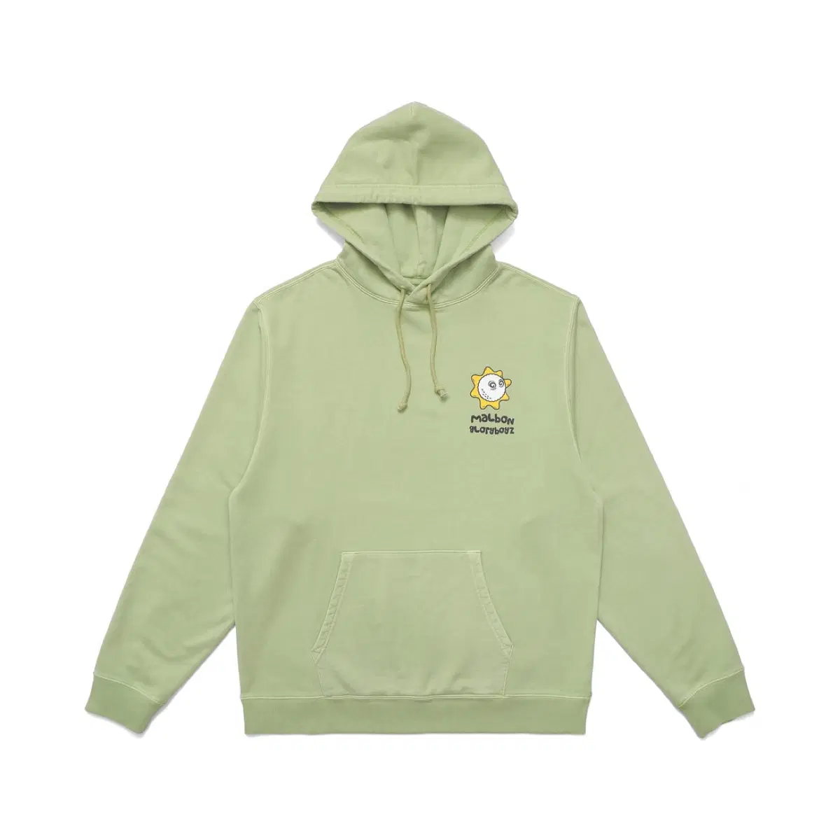 [새상품] 말본 x 글로 갱 남녀공용 글로리 보이즈 후드 피스타치오 S / M / L / XL