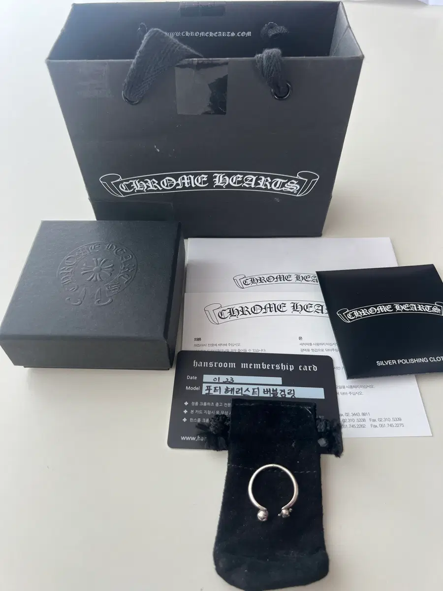 [us8.5] 크롬하츠 포티 헤리스티 버블검링