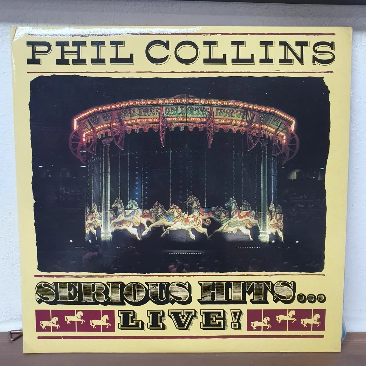 필 콜린스 Serious Hits...Live! 2 LP 1991