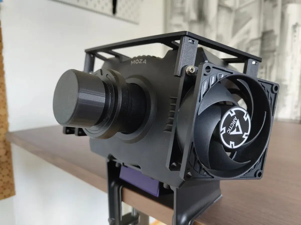 Moza R5 80mm 팬 마운트 냉각