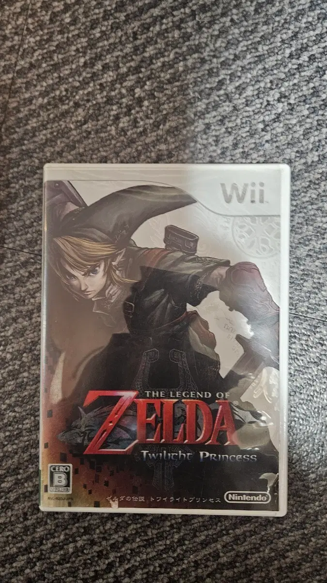 닌텐도 Wii 젤다의 전설 황혼의 공주 게임 일본판