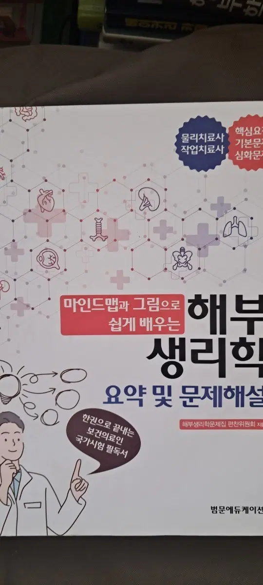 해부생리학 마인드맵 그림 쉽게 배우는 요약 문제해설