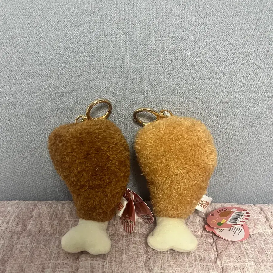 [새상품] 치킨 닭다리 태엽 키링
