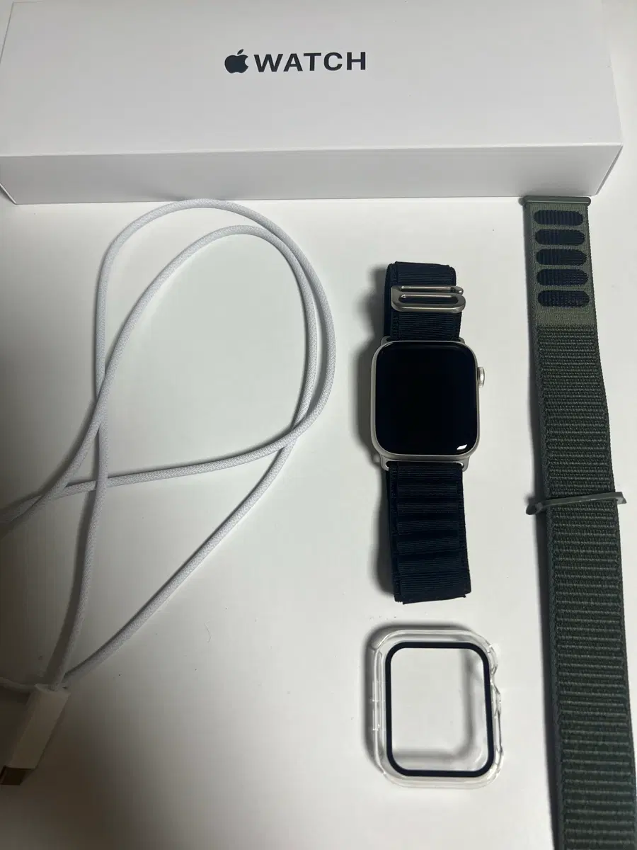 애플워치 SE3 스타라이트 44mm GPS 베터리성능 100%