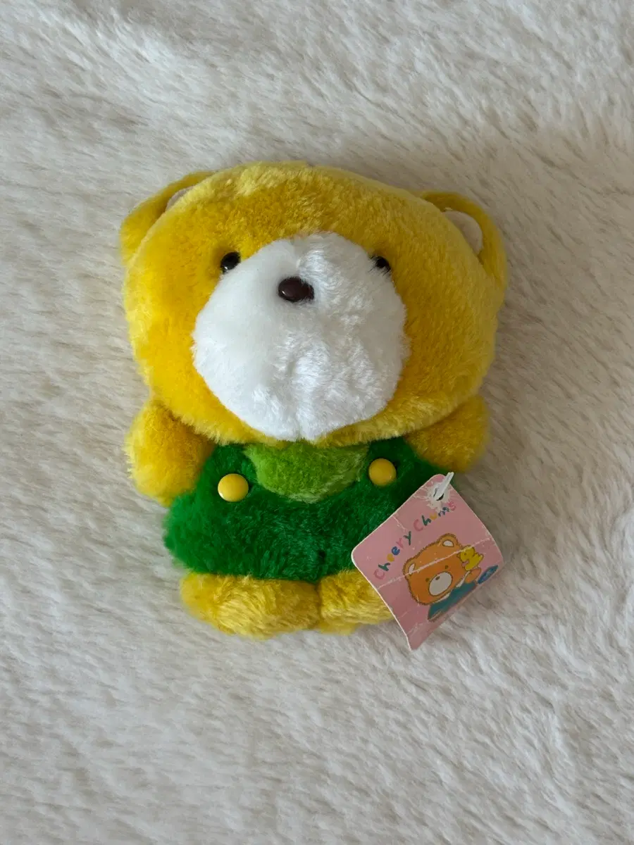 산엑스 san-x 고전 치어리참 곰 인형
