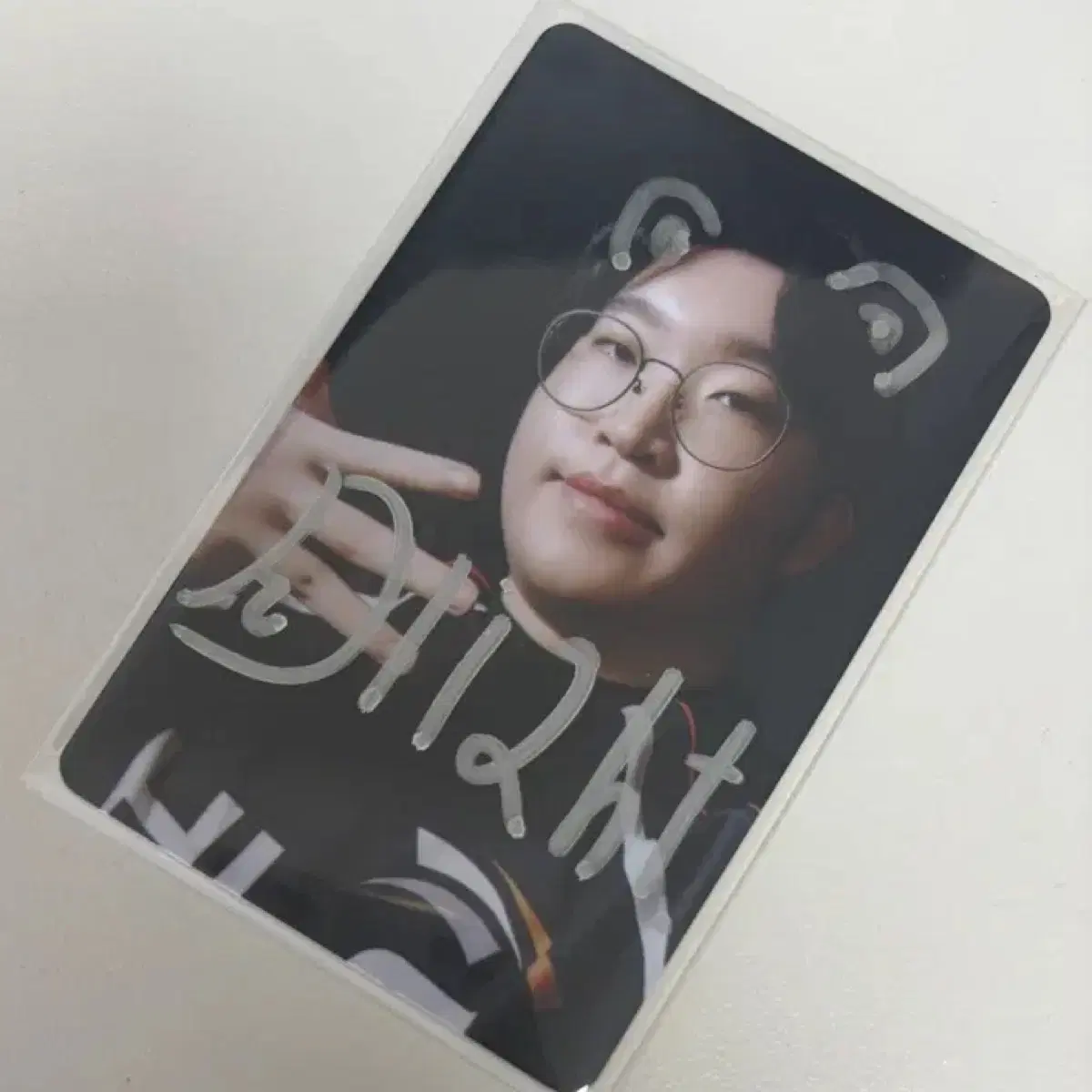딜라이트 Delight 유환중 HLE 한화 한생 싸인 포카 PhotoCard