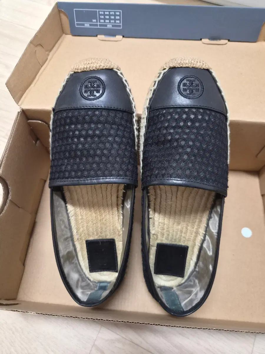 Tory Burch Espadrille Espadrilles Flat Shoes Black 7.5